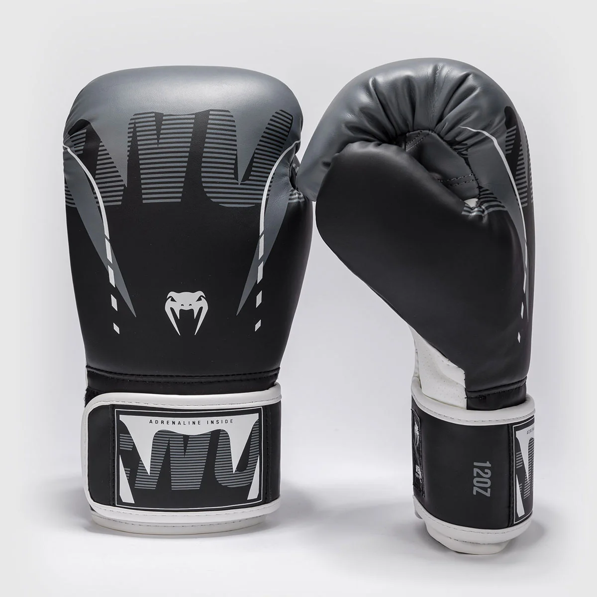Guantes de boxeo Venum Adrenaline Negro-gris - Imagen 3