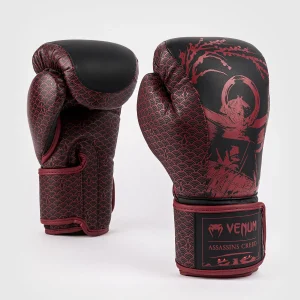 Guantes de boxeo Venum Assassin's Creed Shadows Rojo-negro