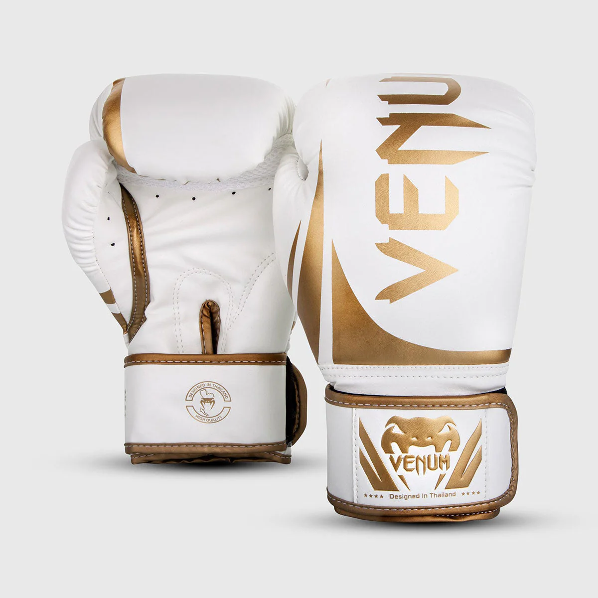 Guantes de boxeo Venum Challenger 2.0 Blanco Oro