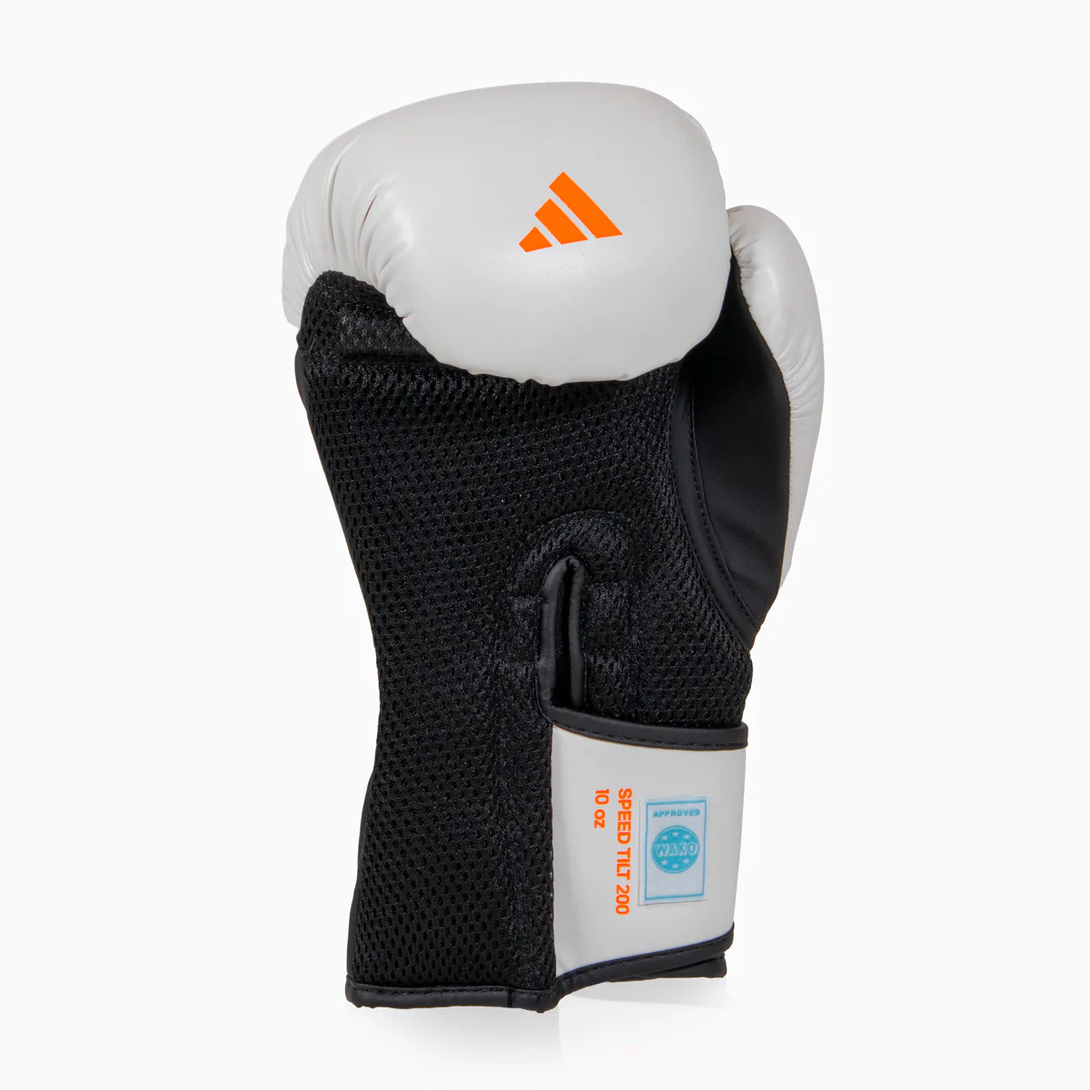 Guantes de boxeo Adidas Speed Tilt 200 WAKO 10 Oz Blanco-negro-rojo - Imagen 4