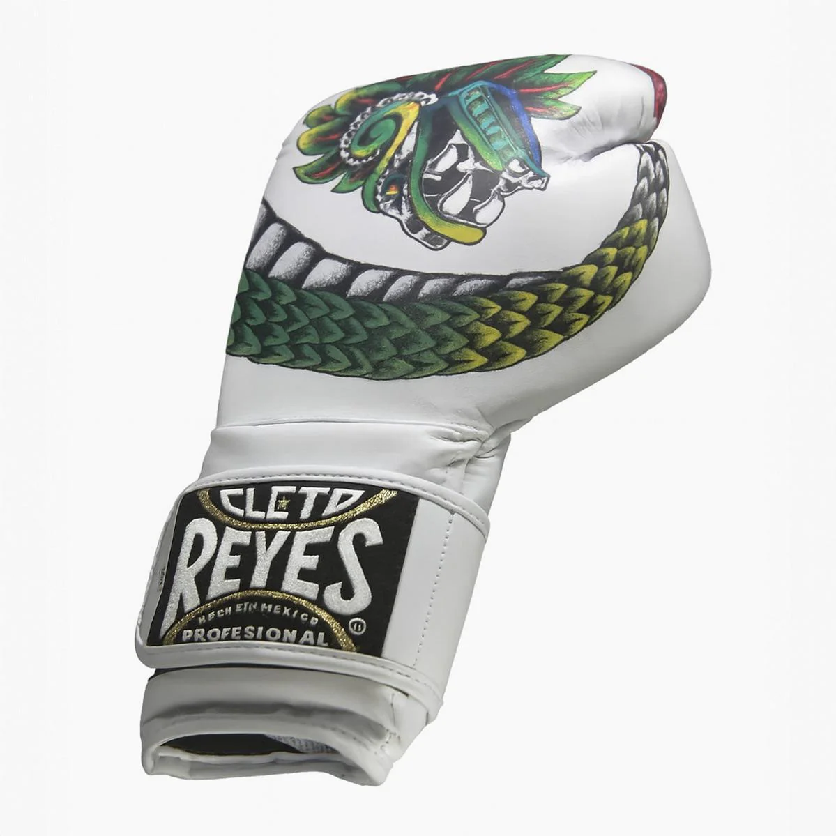 Guantes de boxeo Cleto Reyes Fiber Quetzalcoatl Prison Art - Imagen 3