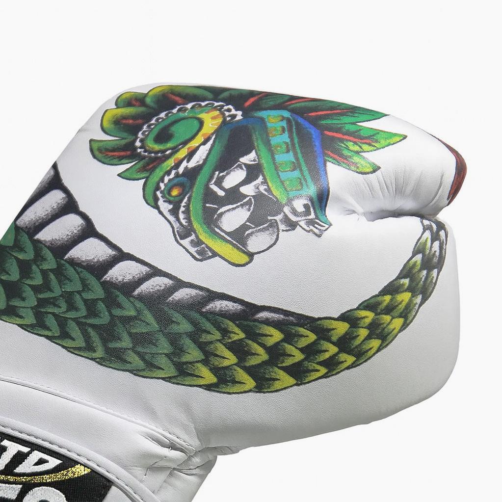 Guantes de boxeo Cleto Reyes Fiber Quetzalcoatl Prison Art - Imagen 5