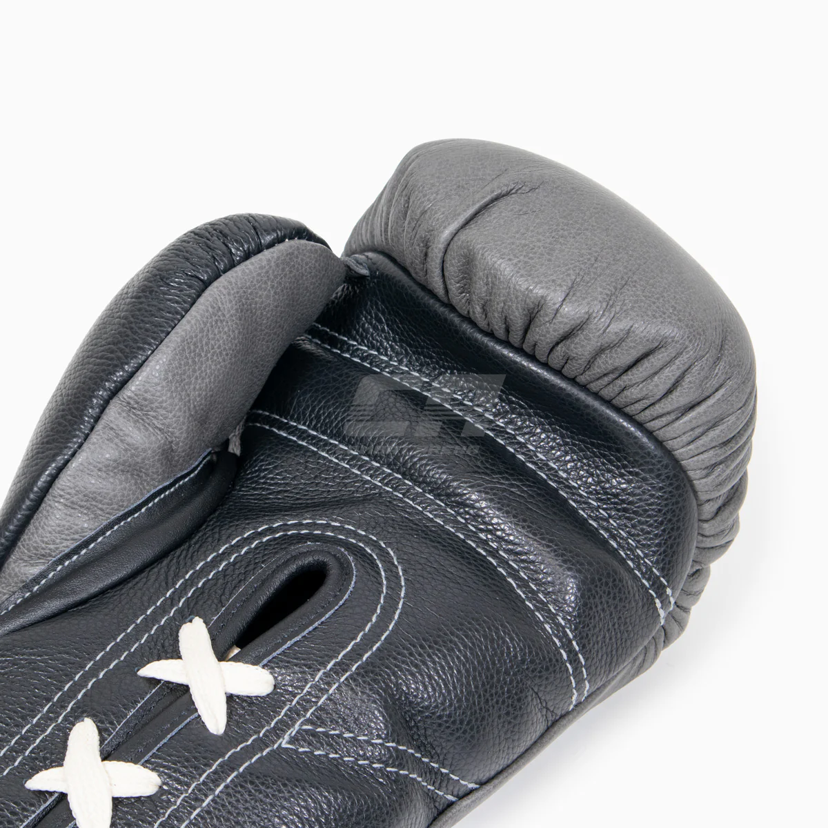 Guantes de boxeo Di Nardo con cordones 16 Oz Gris-negro - Imagen 6
