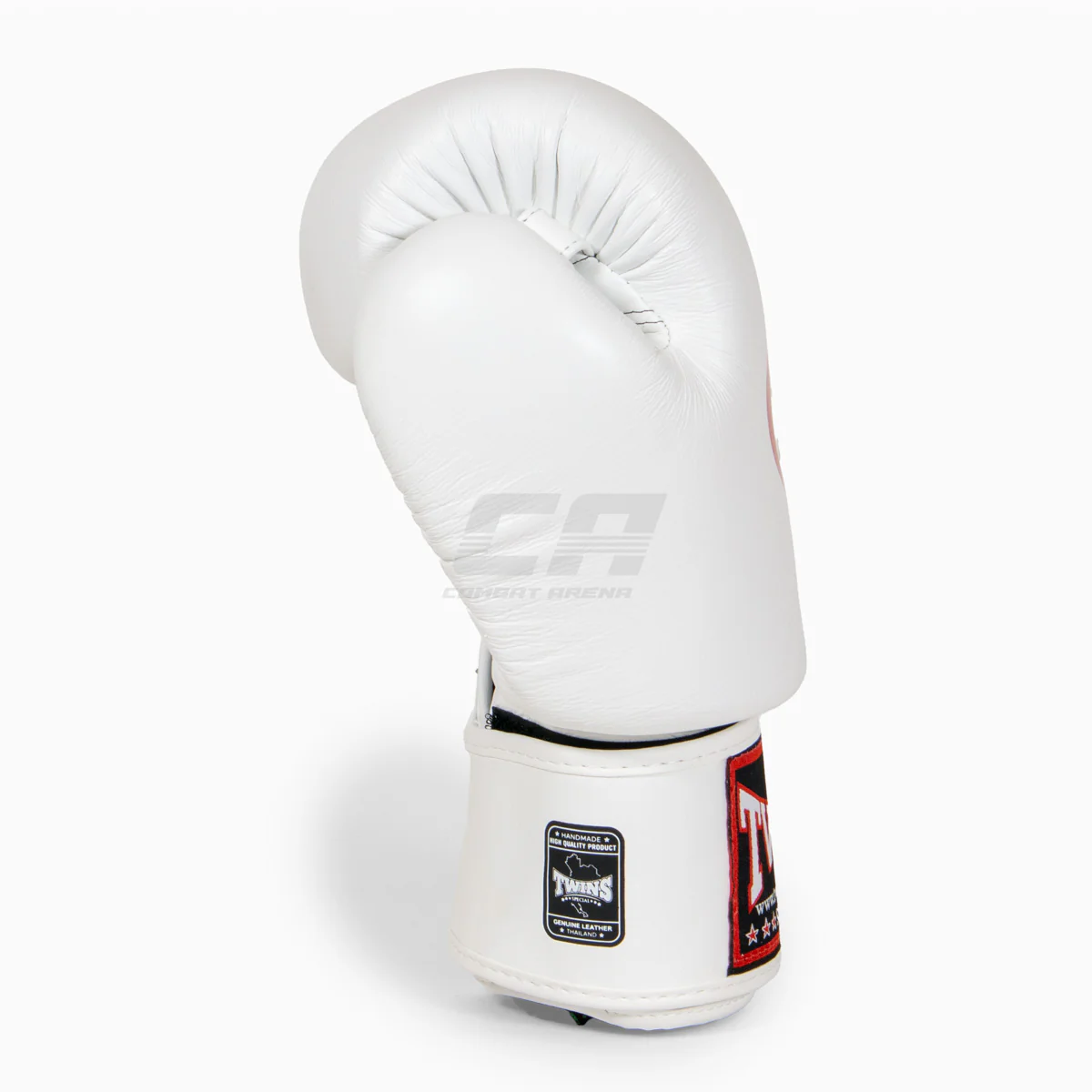 Guantes Muay Thai Twins Special BGVL3 Blanco - Imagen 4
