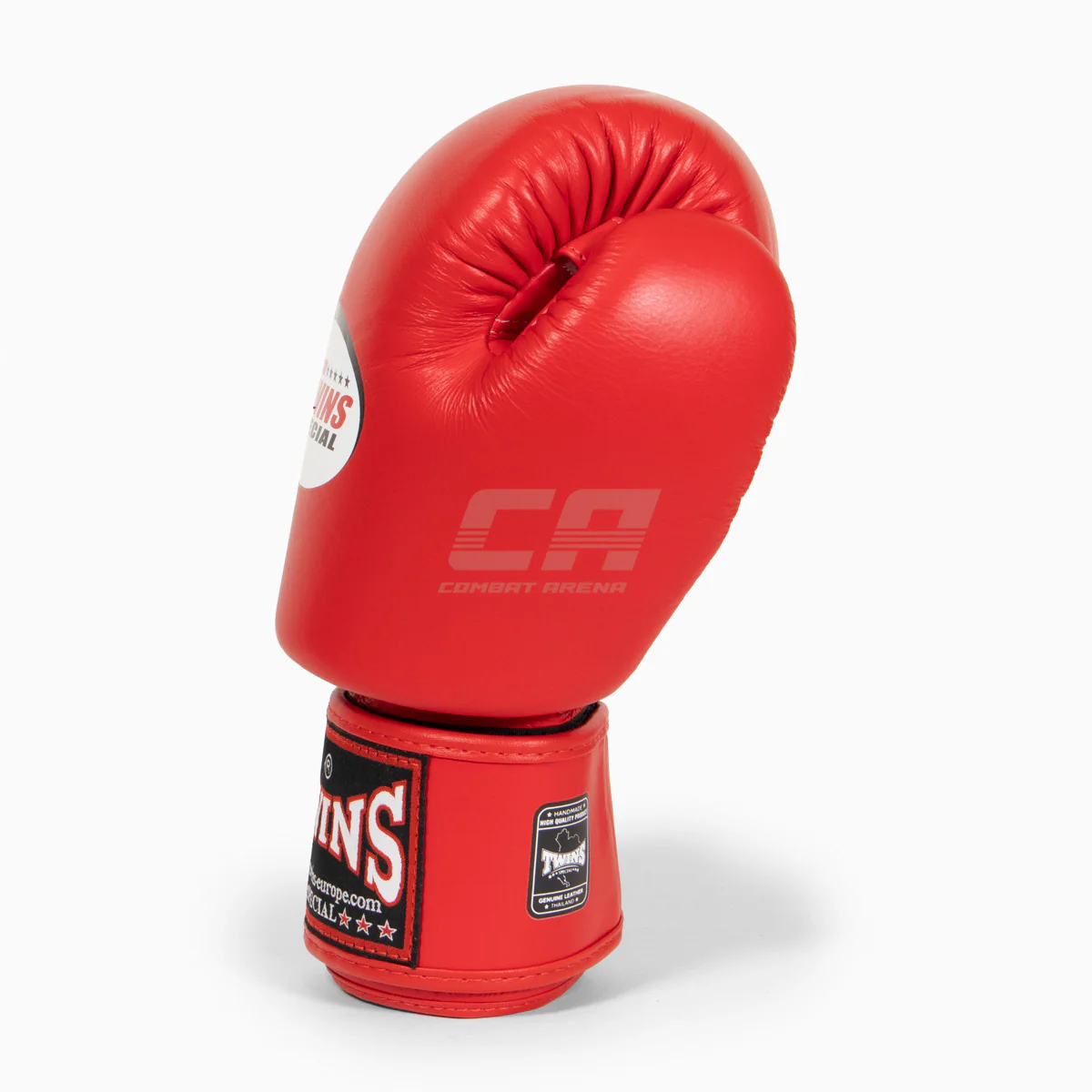Guantes Muay Thai Twins Special BGVL3 Rojo - Imagen 5