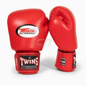 Guantes Muay Thai Twins Special BGVL3 Rojo