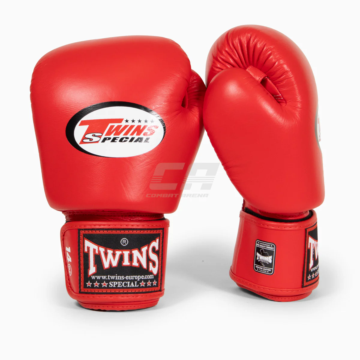 Guantes Muay Thai Twins Special BGVL3 Rojo