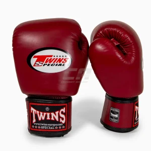 Guantes Muay Thai Twins Special BGVL3 Vino Rojo
