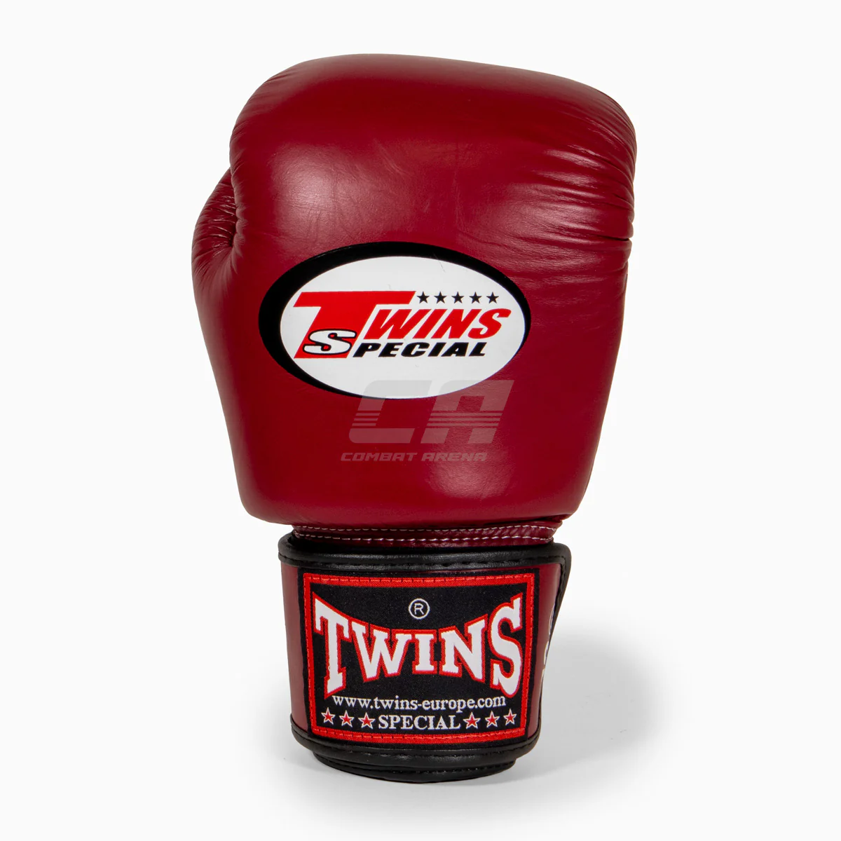 Guantes Muay Thai Twins Special BGVL3 Vino Rojo - Imagen 4
