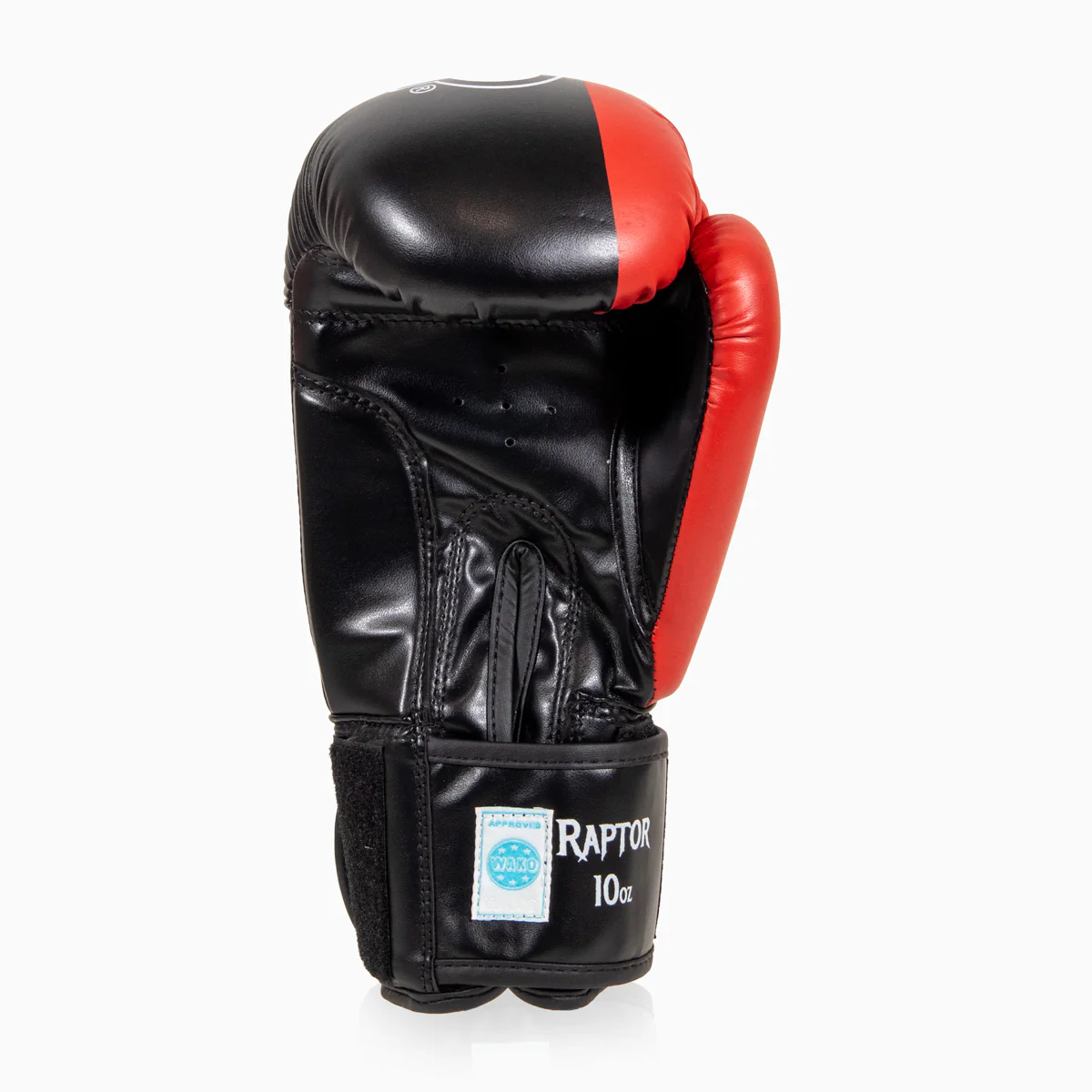 Guantes de boxeo Raptor SAP WAKO 10 Oz Negro-rojo - Imagen 5