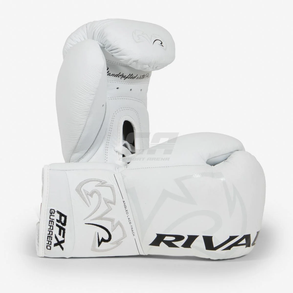 Guantes de boxeo Rival RFX Guerrero Pro Fight SF-H blanco