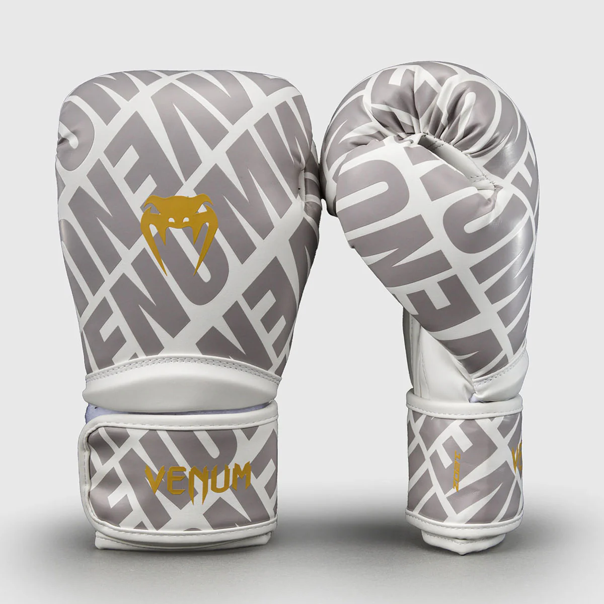 Guantes de boxeo Venum Contender 1.5 XT 3D Blanco-oro - Imagen 3