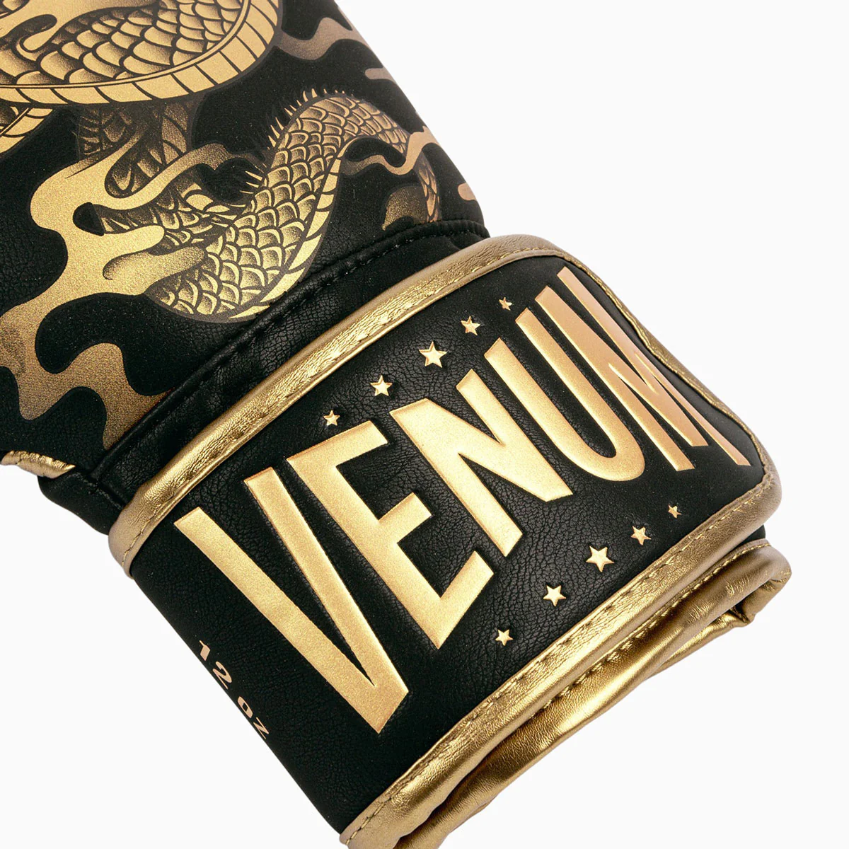 Guantes de boxeo Venum Vuelo del Dragón Negro-bronce - Imagen 8