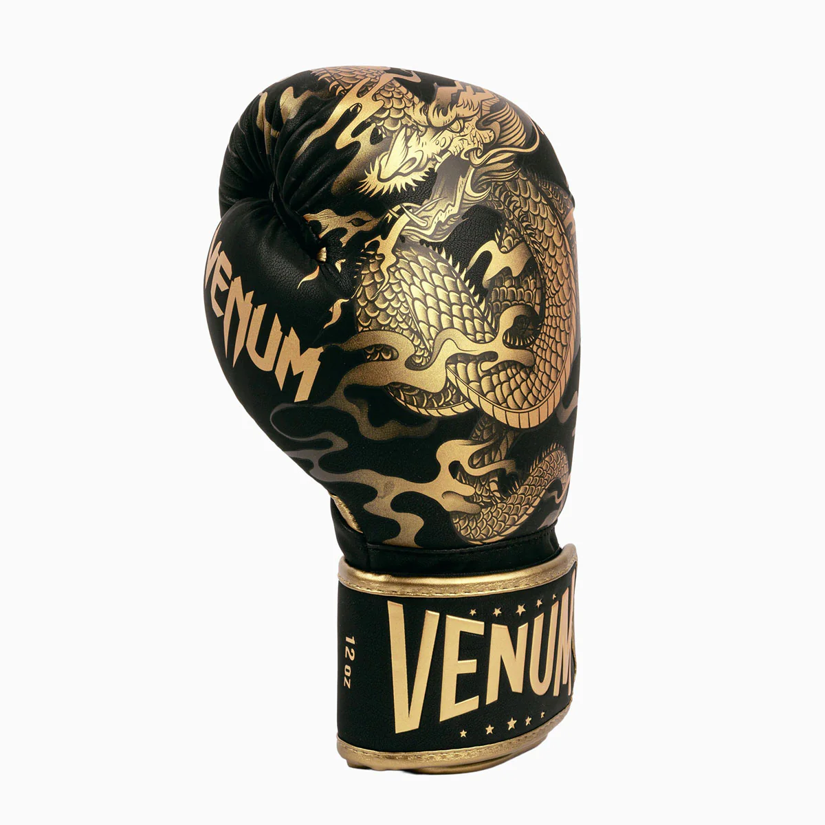 Guantes de boxeo Venum Vuelo del Dragón Negro-bronce - Imagen 6