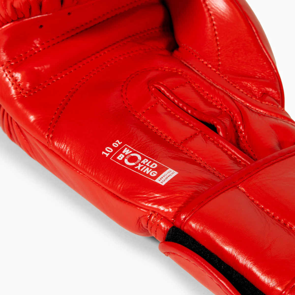 Guantes de boxeo de Boxeo Adidas Aprobados World Boxing Rojo - Imagen 9