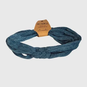 Turbante Josefina Turquesa Lanilla