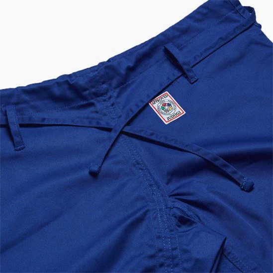 Judogi azul Adidas J730 Champion III IJF Slimfit - Imagen 4