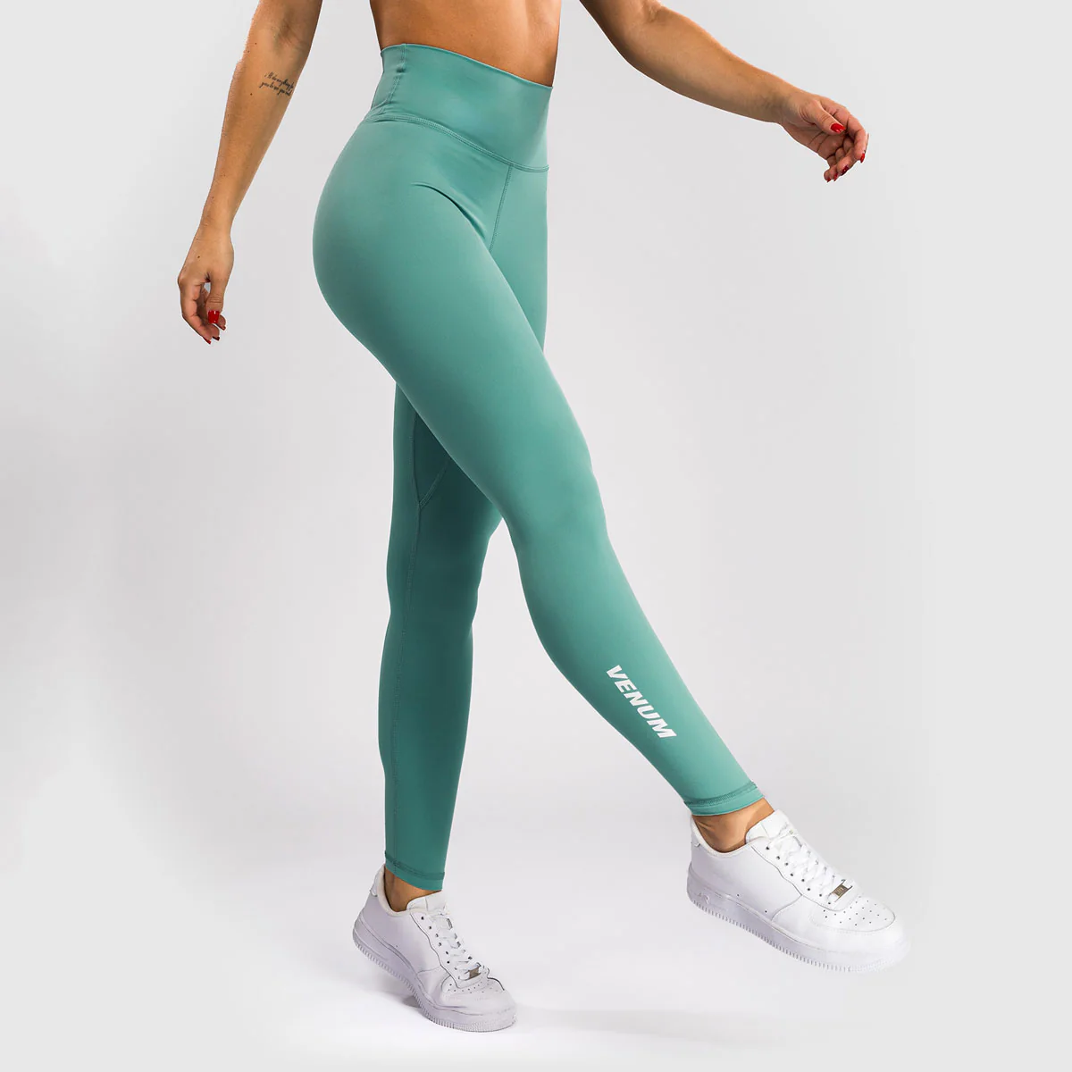 Leggings Mujer Venum Essential Verde agua - Imagen 3