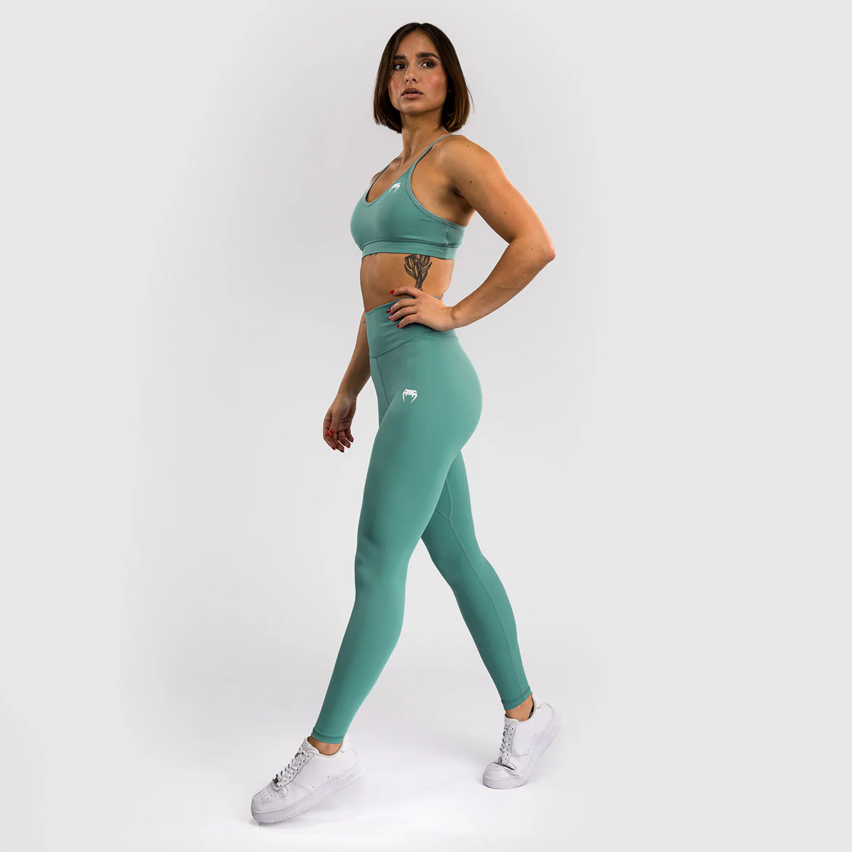 Leggings Mujer Venum Essential Verde agua - Imagen 5