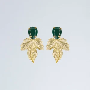 PENDIENTES ANTARES VERDE