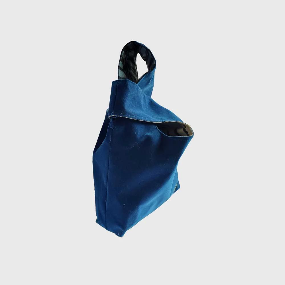 Mini Bolso Zebra Azul - Imagen 6