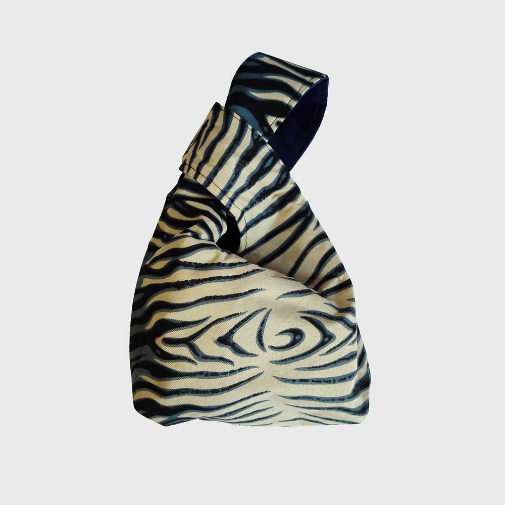 Mini Bolso Zebra Azul - Imagen 5