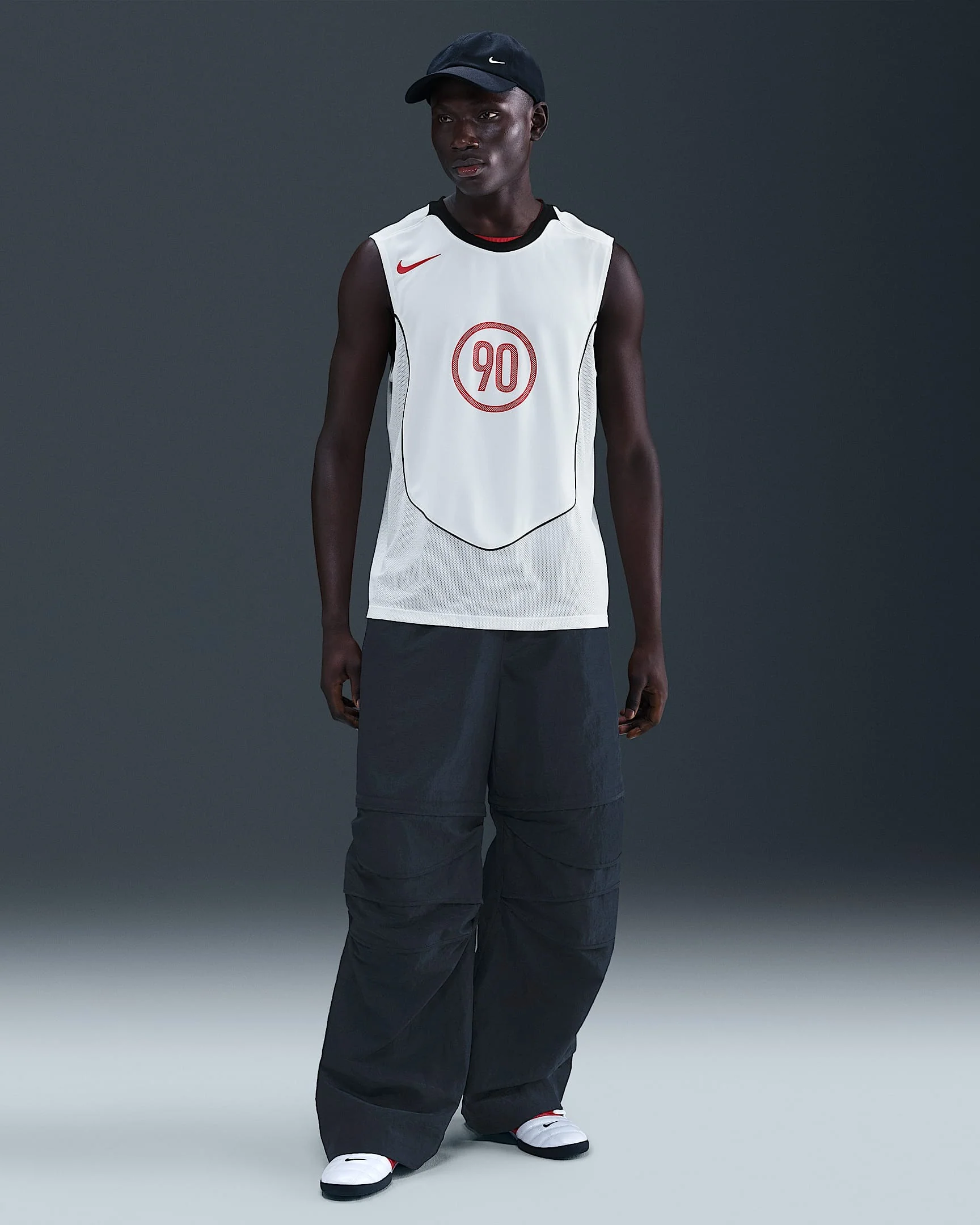 Polera sin mangas Nike Total 90 BL Adulto