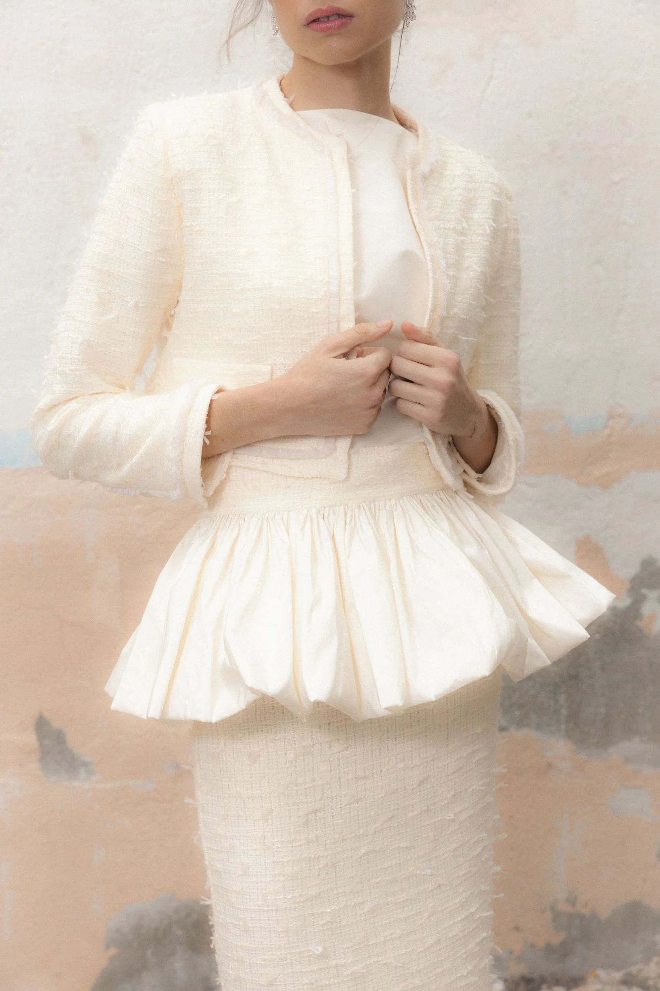 CHAQUETA ARIADNA CRUDO - Imagen 3