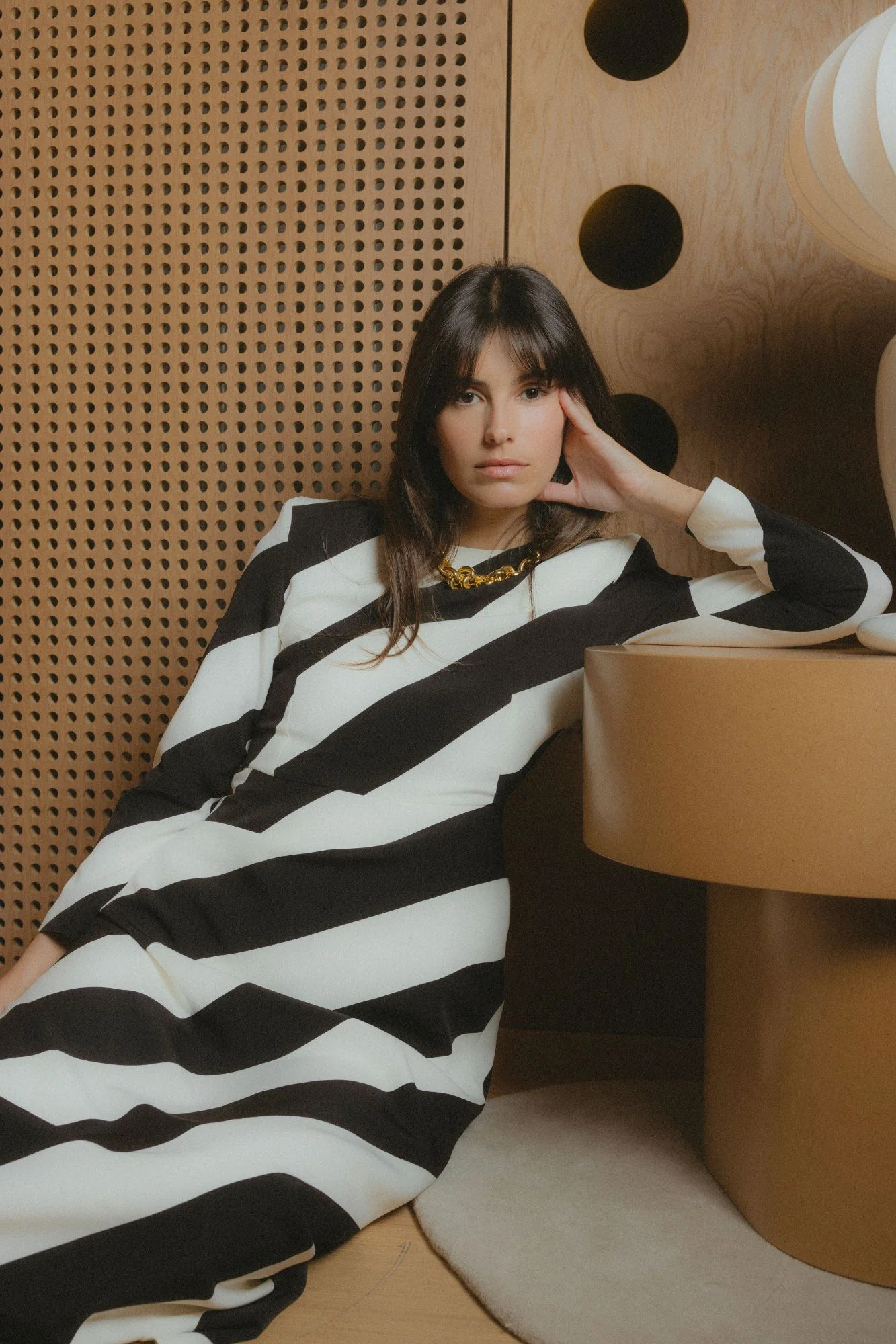 VESTIDO IZOTZ BLANCO/NEGRO - Imagen 6