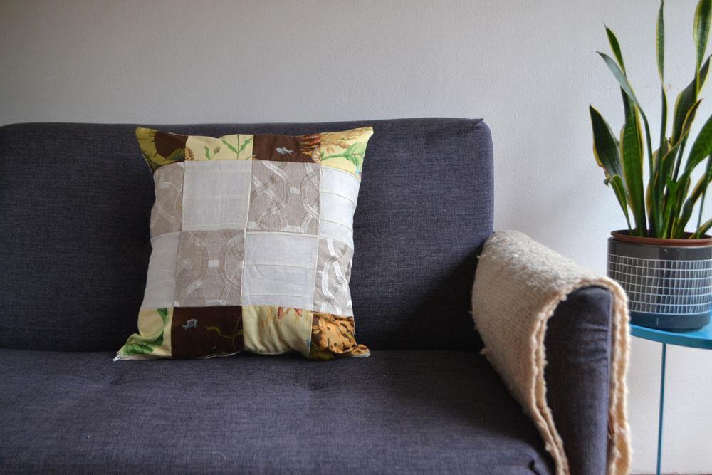 Funda de cojín: Natural botánico