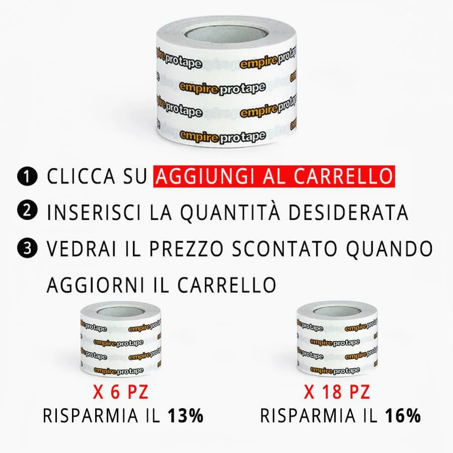 Cinta para Guantes Empire Pro Tape Premium 5 cm x 15 mt - Imagen 5