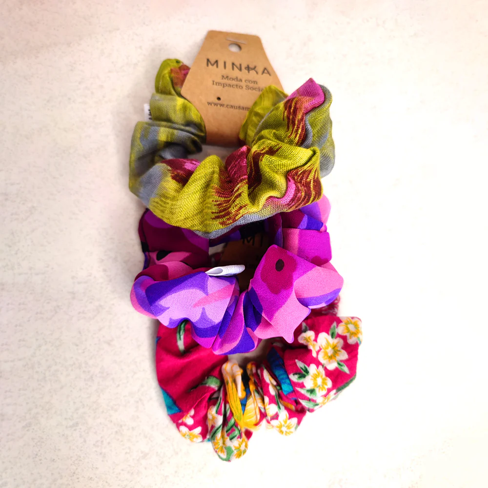 Pack Scrunchies Geo - Imagen 4