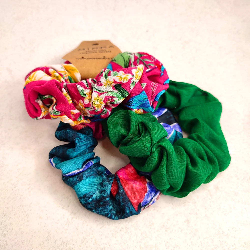 Pack Scrunchies Tropical - Imagen 3