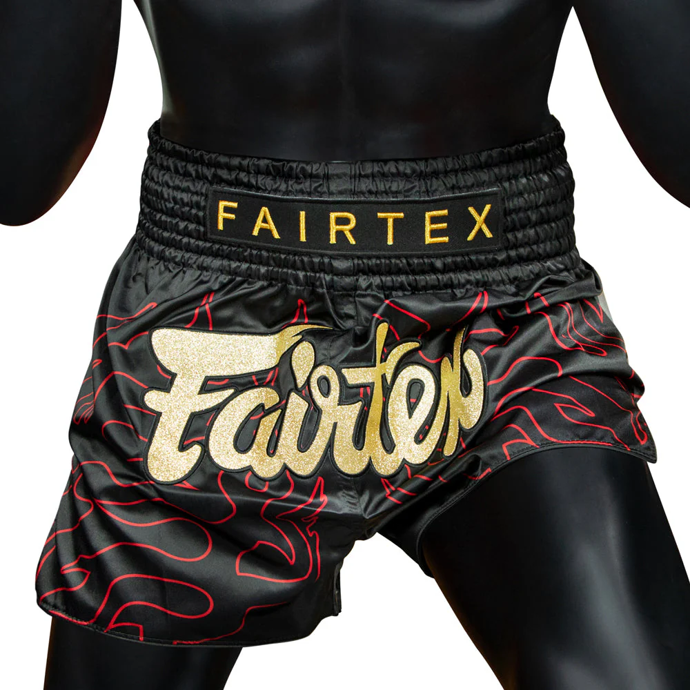 Pantalones kick-thai Fairtex BS1920 Lava - Imagen 4