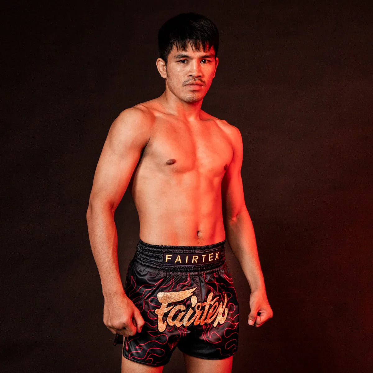 Pantalones kick-thai Fairtex BS1920 Lava - Imagen 7