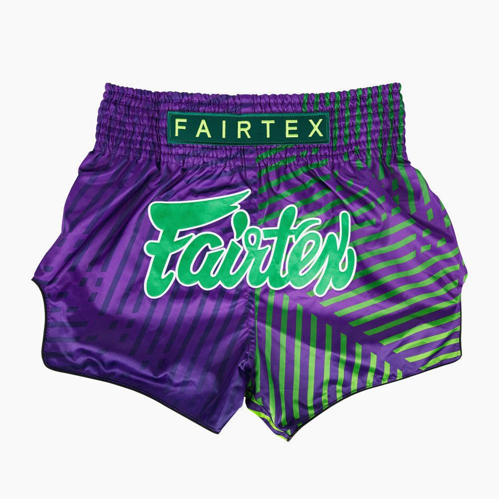 Pantalones kick-thai Fairtex BS1922 Corredor Violeta