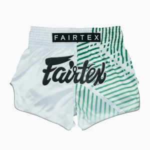 Pantalones kick-thai Fairtex BS1923 Racer Blanco