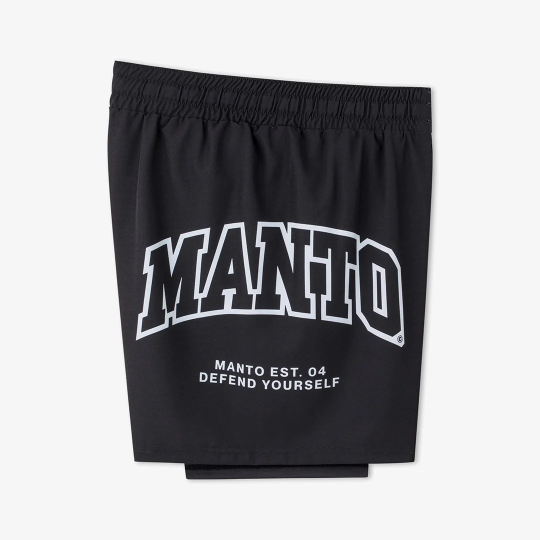 Pantalones MMA Manto Varsity Negro - Imagen 4