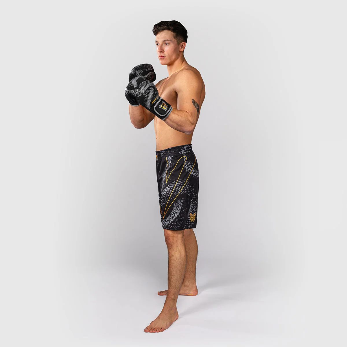Pantalones MMA Venum Matupa Negro-gris - Imagen 5