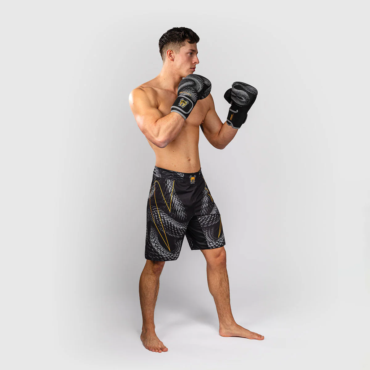 Pantalones MMA Venum Matupa Negro-gris - Imagen 6