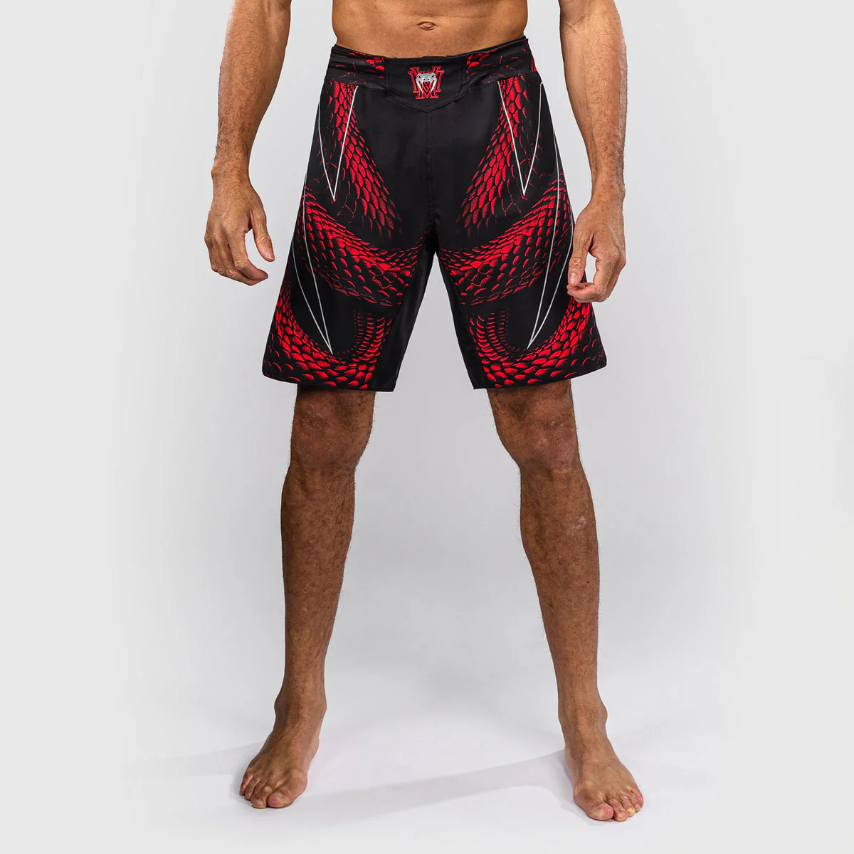 Pantalones MMA Venum Matupa Negro-rojo