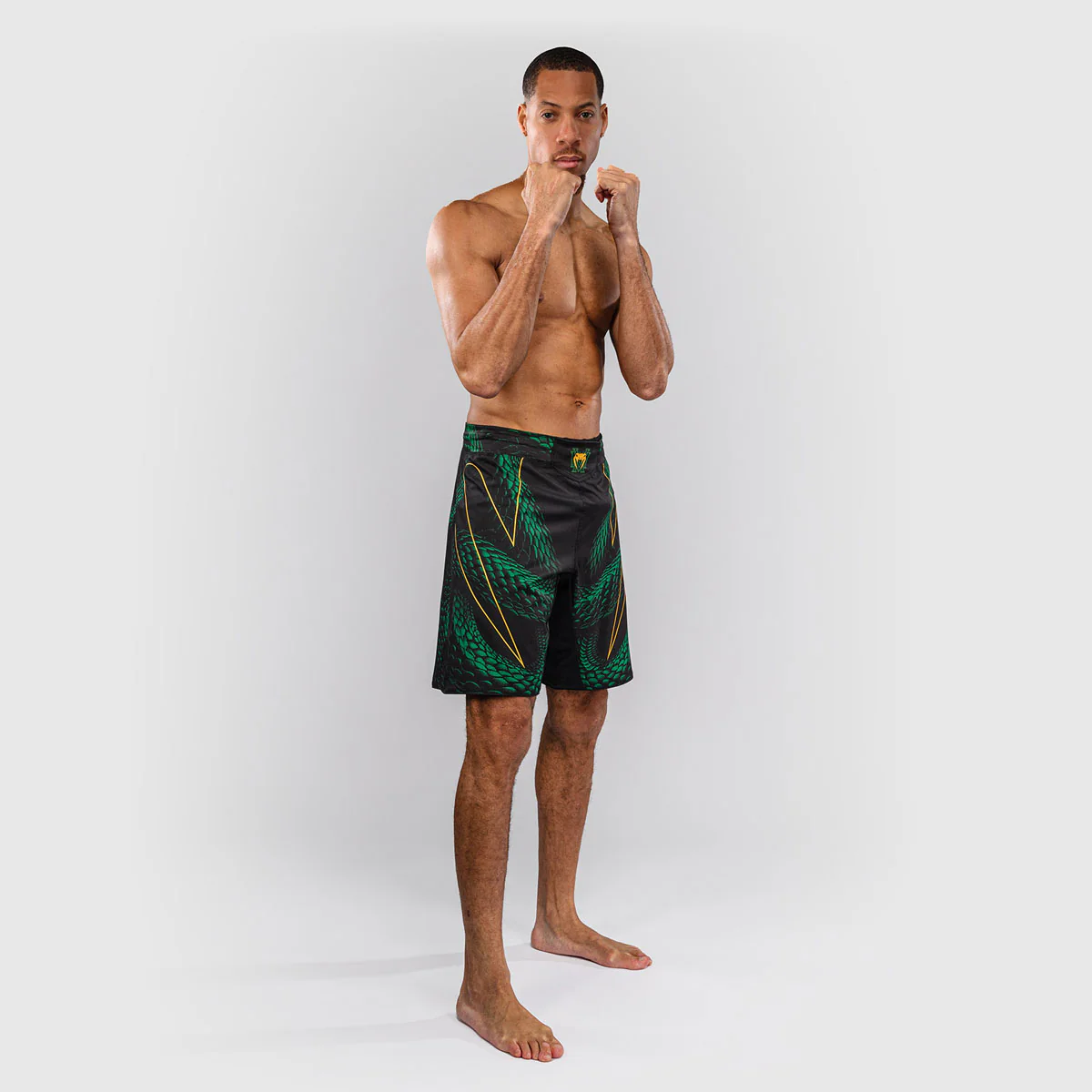 Pantalones MMA Venum Matupa Negro-verde - Imagen 5