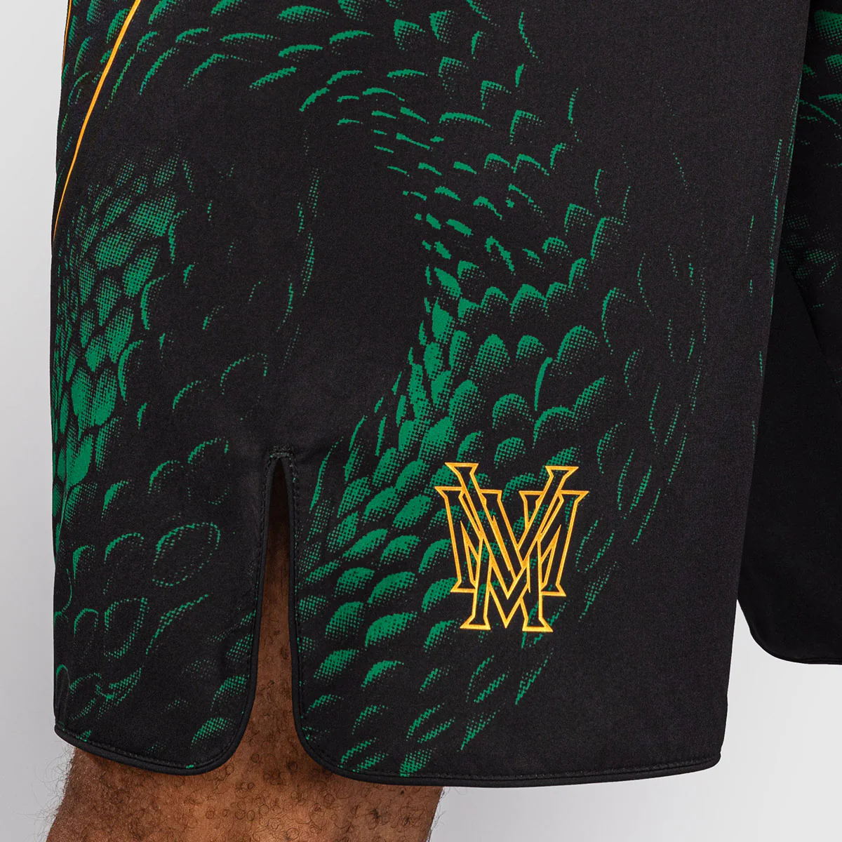 Pantalones MMA Venum Matupa Negro-verde - Imagen 7
