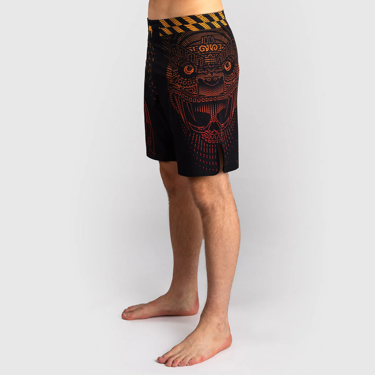 Pantalones MMA Venum Quetzal Fury Negro-rojo - Imagen 7