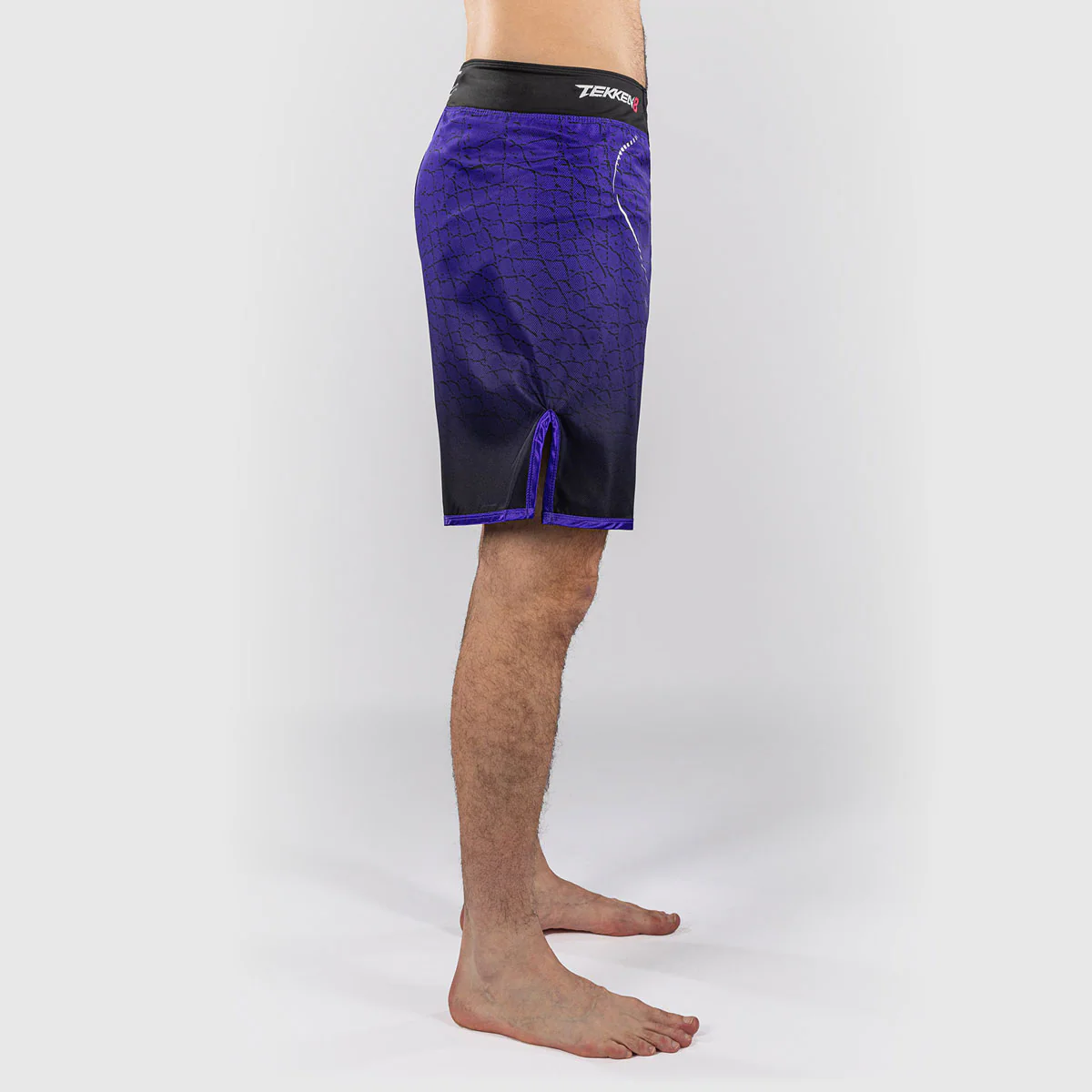 Pantalones MMA Venum Tekken 8 Kazuya Negro-violeta - Imagen 4