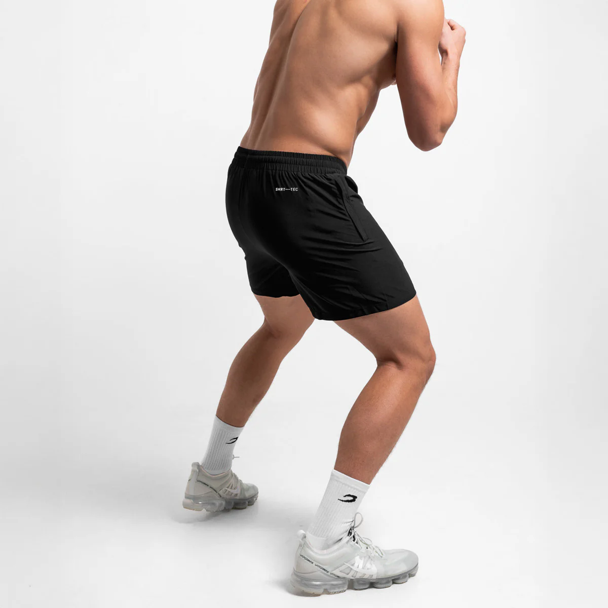 Pantalones cortos de entrenamiento Boxraw Valdes Negro - Imagen 4