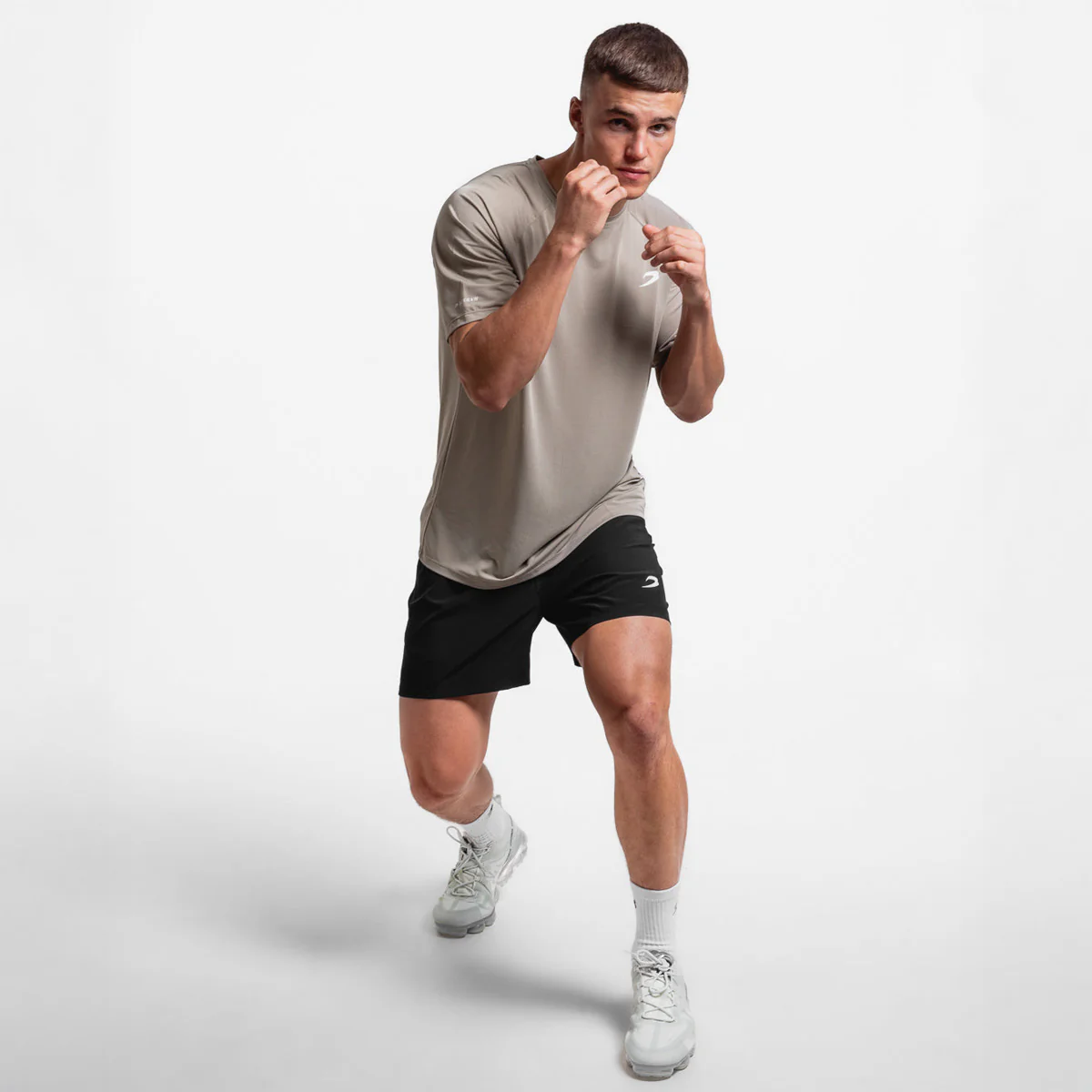 Pantalones cortos de entrenamiento Boxraw Valdes Negro - Imagen 6