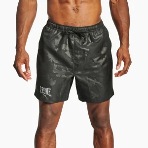 Pantalones cortos de entrenamiento Leone CamoBlack ABX512