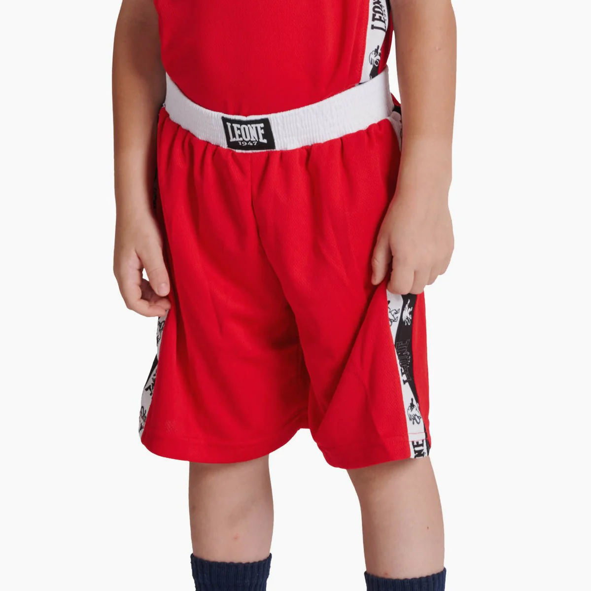 Pantalones cortos niño boxeo niño Leone Iconic AB232J