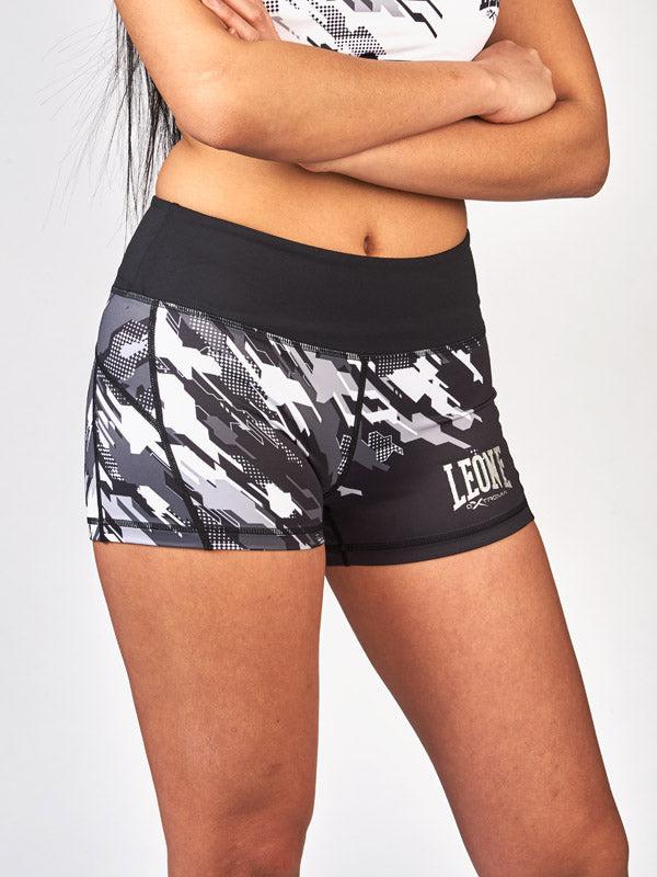 Pantalones cortos mujer a compresión Leone Neo Camo ABX89